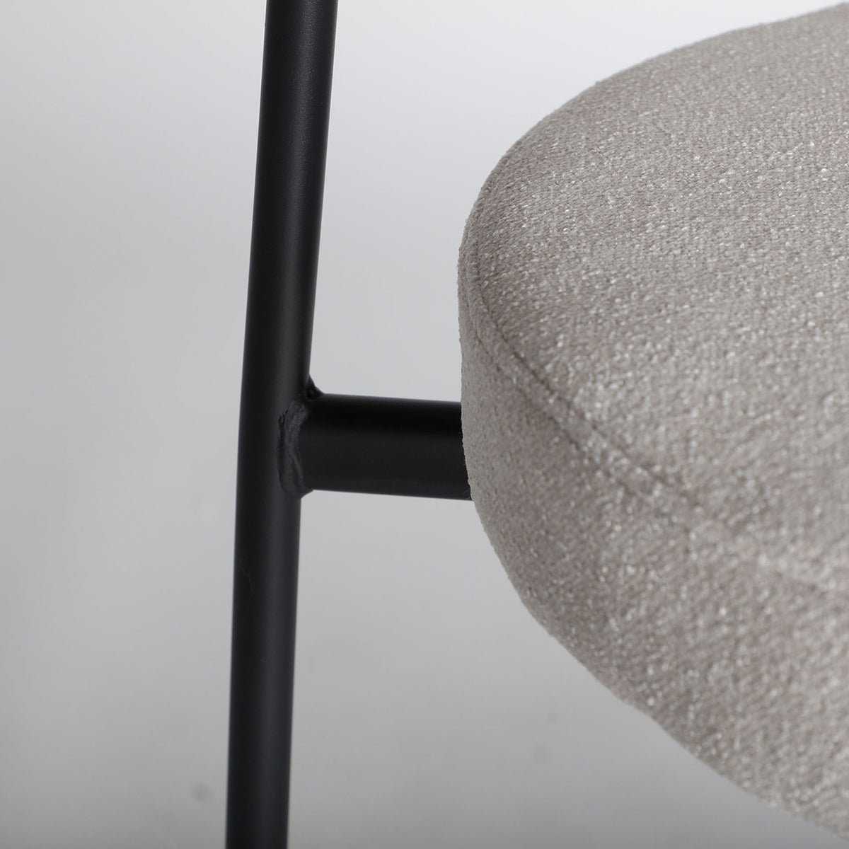 Taburete Breville blanco y negro