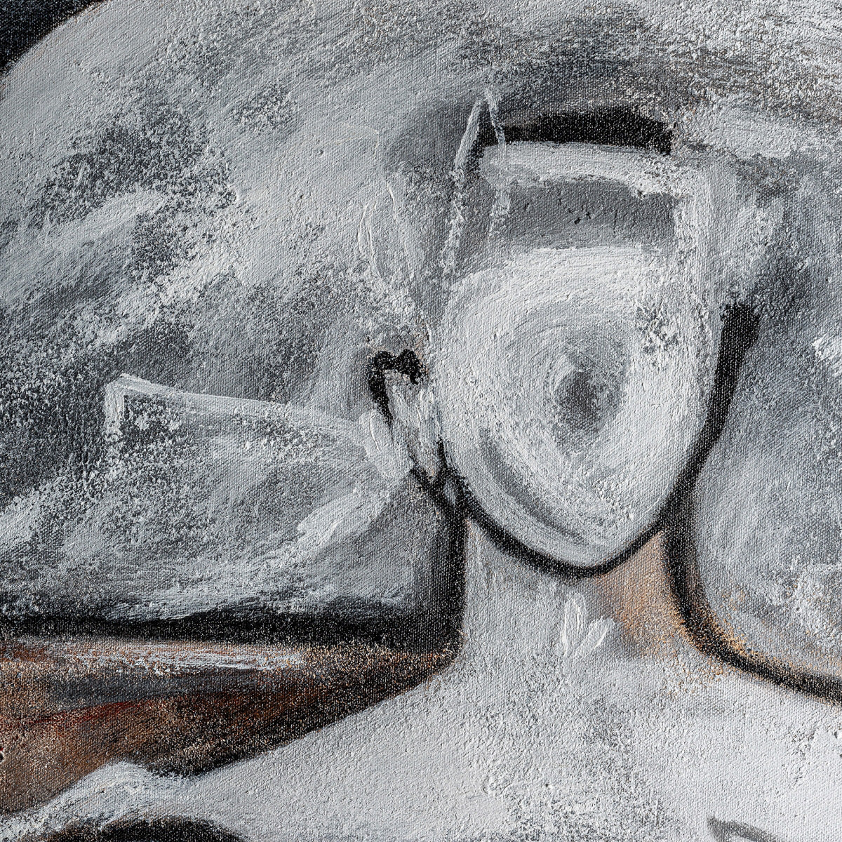 Cuadro Menina abstracto