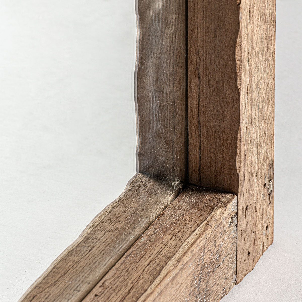 Espejo artesanal rectangular de gran formato