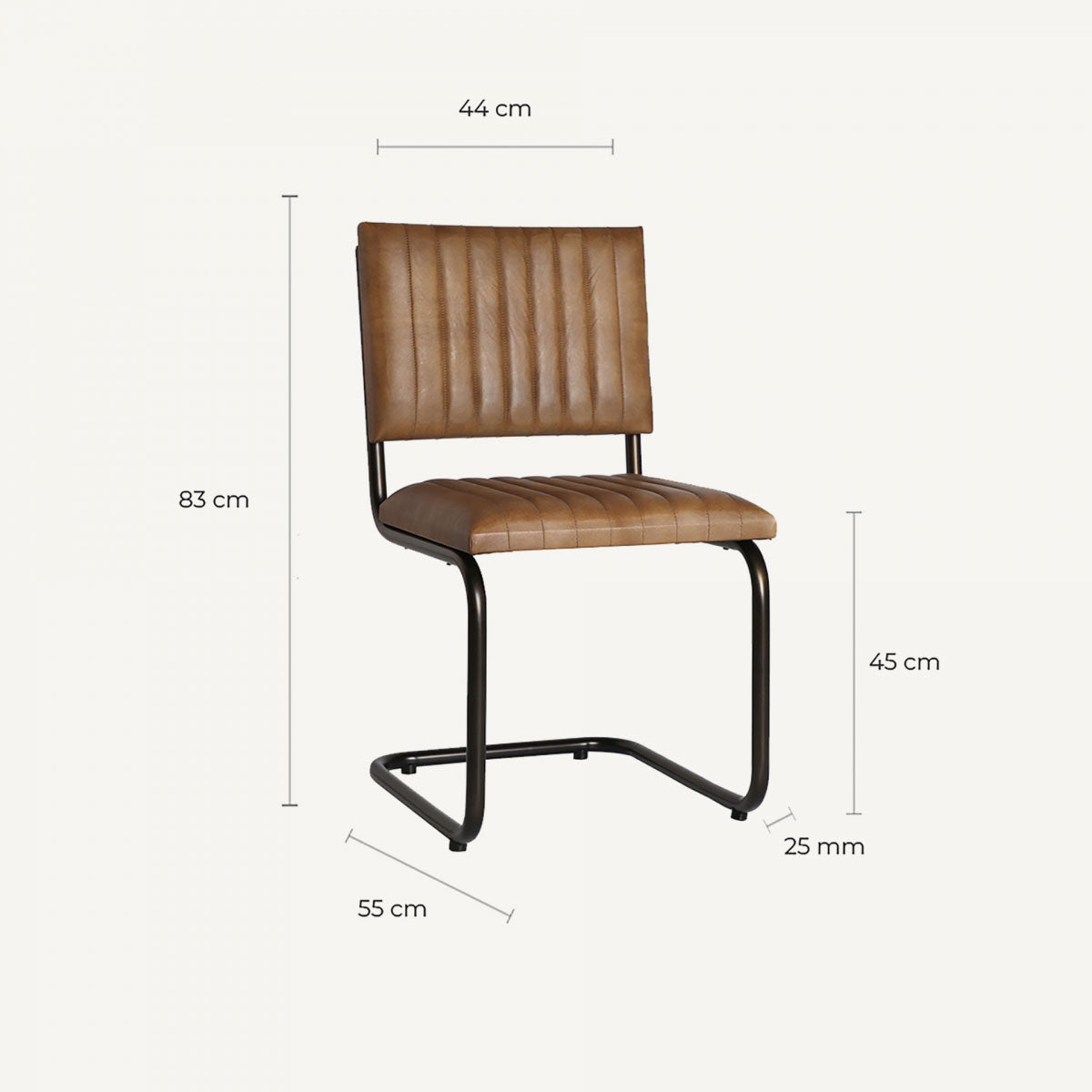 Silla Chadron medidas