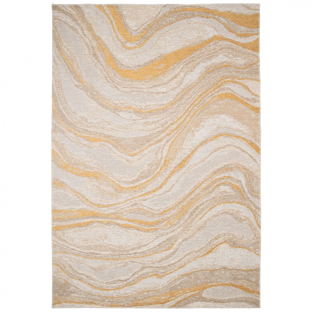 Alfombra adore ondas naranja