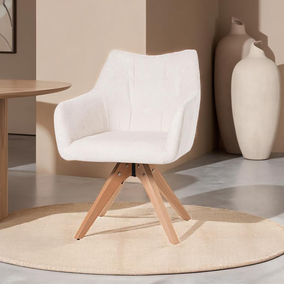 Silla con asiento giratorio 360º