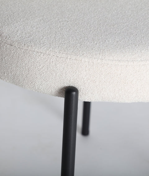 Silla de comedor blanca