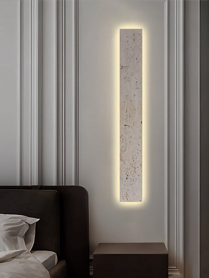 Aplique de pared beige, mármol travertino