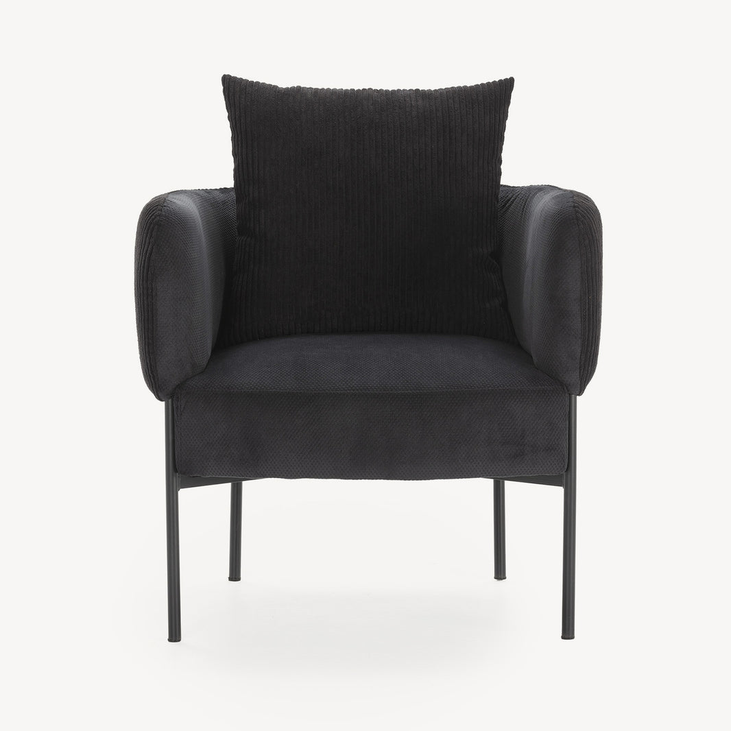 Sillón Aruni de estilo contemporáneo para saón