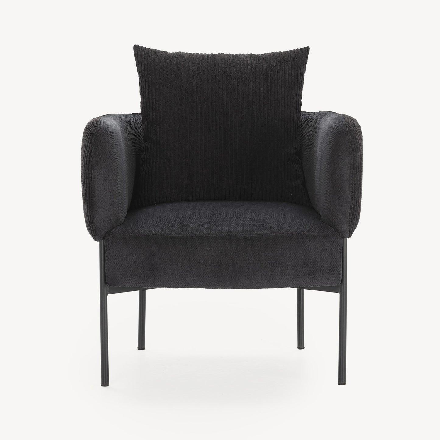 Sillón Aruni de estilo contemporáneo para saón