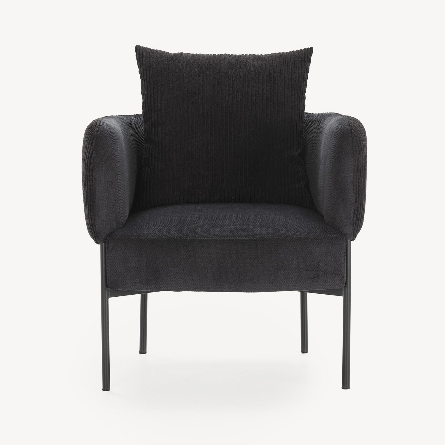 Sillón Aruni de estilo contemporáneo para saón