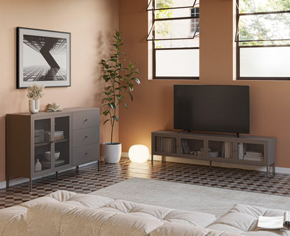 Salón con aparador y mueble tv Fayna