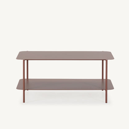 Mesa de centro de Metal Terracota rectangular Beatrix