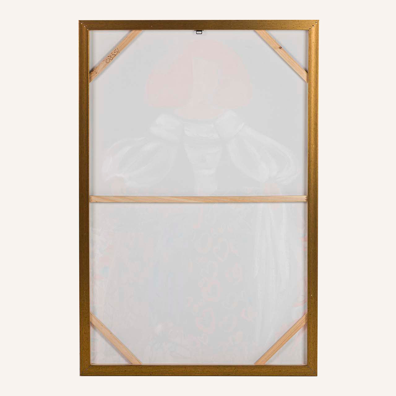 Lienzo Menina Graffiti de estilo Street Art de 80 cm x 120 cm