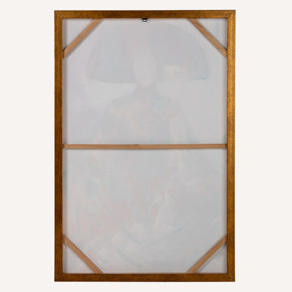 Lienzo Menina Nyobo de estilo expresionista abstracto de 80x120cm