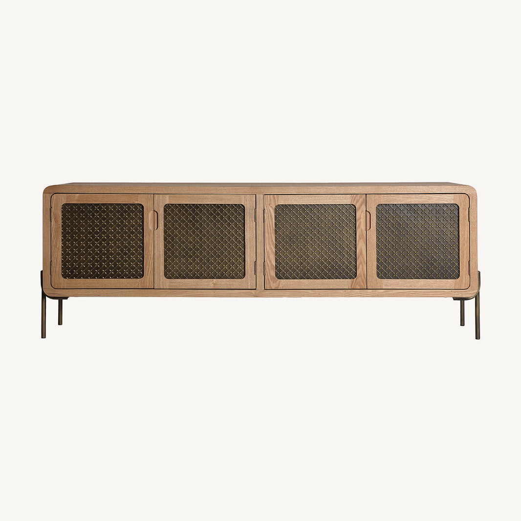 Mueble TV nordico natural