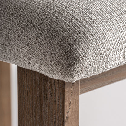 Silla Oris tapizada sin brazos