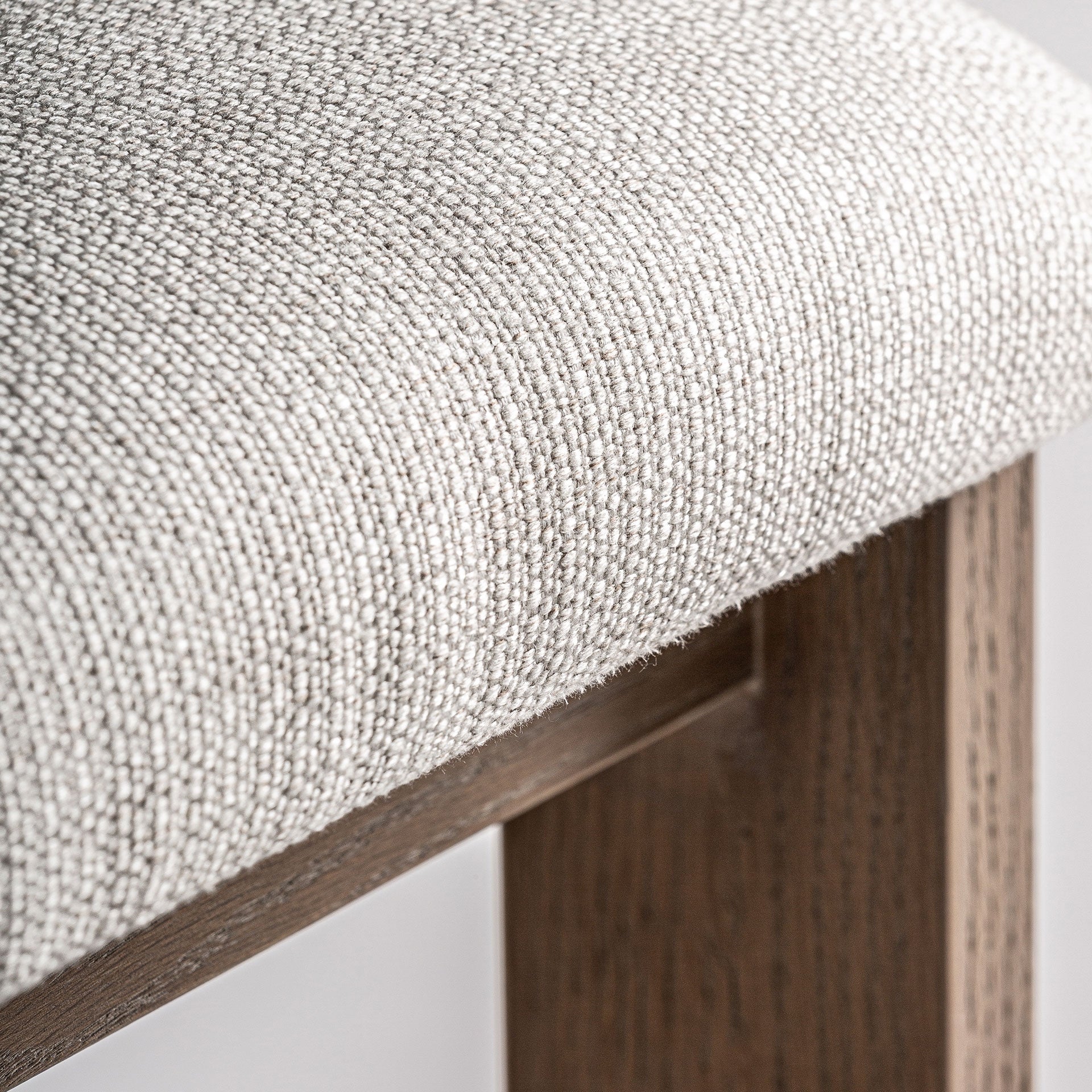 Silla Oris tapizado marrón