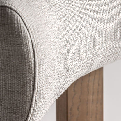 Silla Oris respaldo curvo minimalista