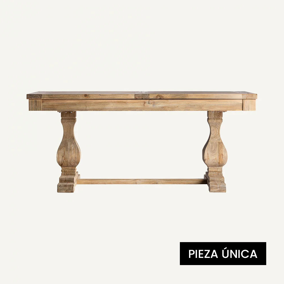 Mesa de comedor extensible