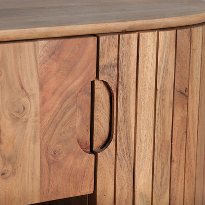 Mesita de noche Blesle de madera