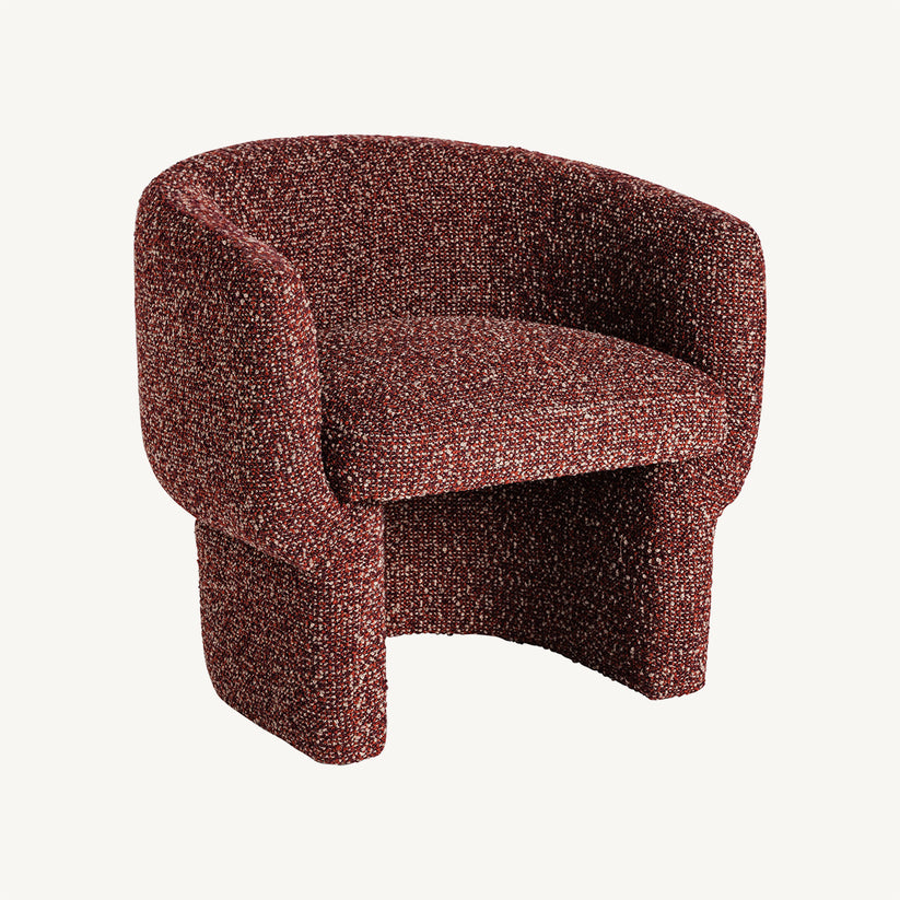 Sillón con forma irregular