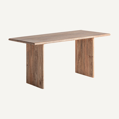 Mesa de escritorio en madera de mango color natural