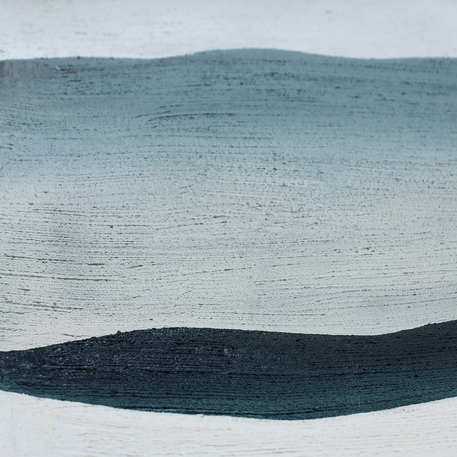 Cuadro de lienzo artesanal en tonos azules