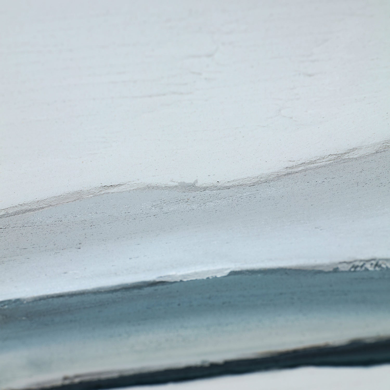 Cuadro de lienzo artesanal en tonos azules