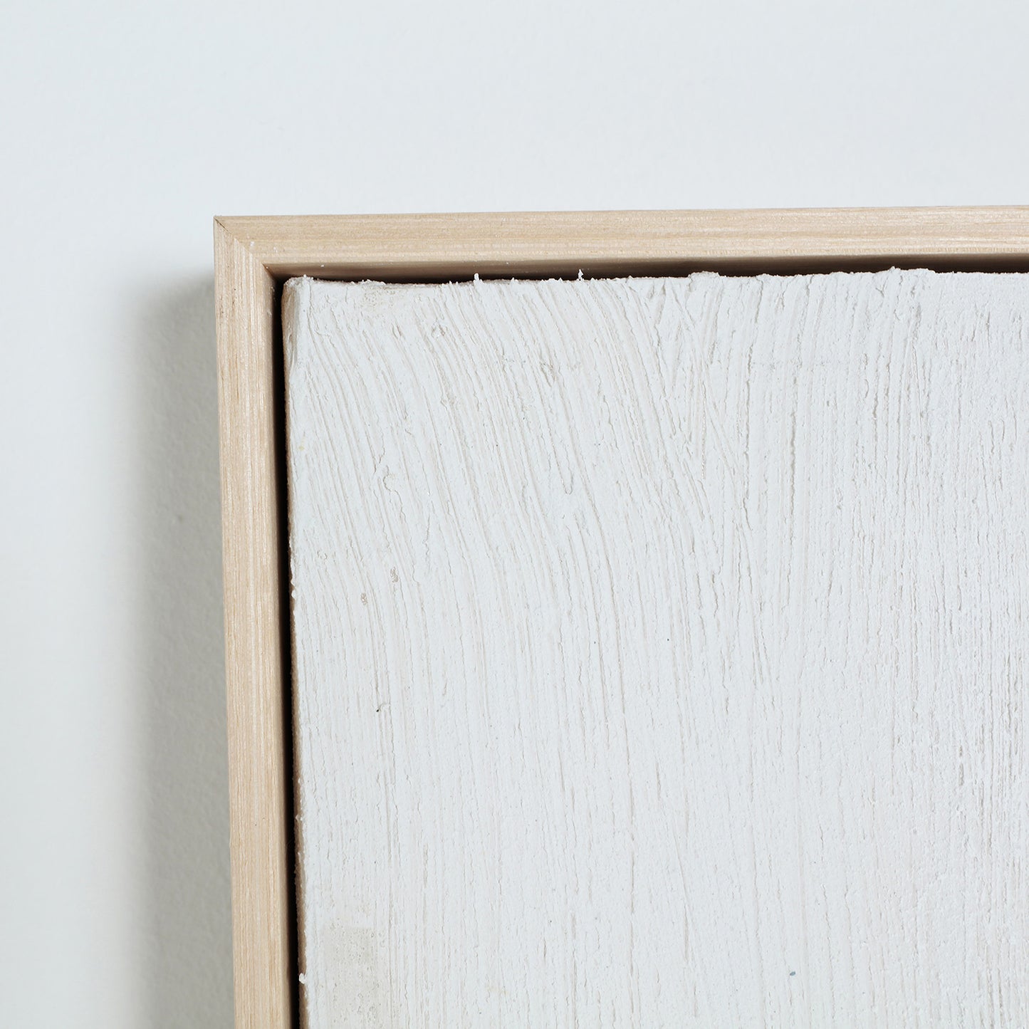 Cuadro de lienzo artesanal en tonos azules