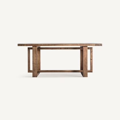 Mesa de escritorio grande de madera