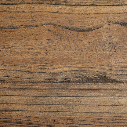 Mesa de escritorio de madera de olmo