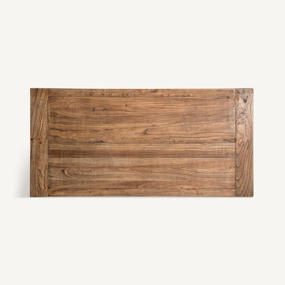 Mesa de escritorio grande de madera