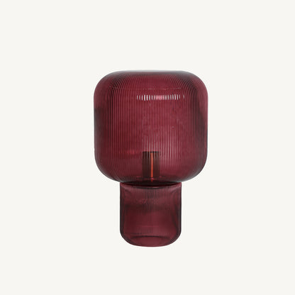 Lámpara de mesa Sira Burdeos