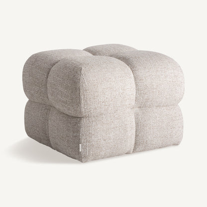 Reposapiés cuadrado beige jaspeado Zizano