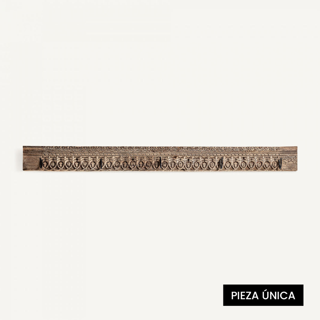 Percha artesanal única