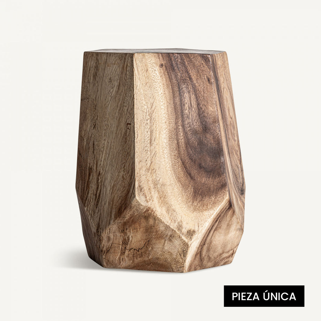 Mesa Tronco de madera
