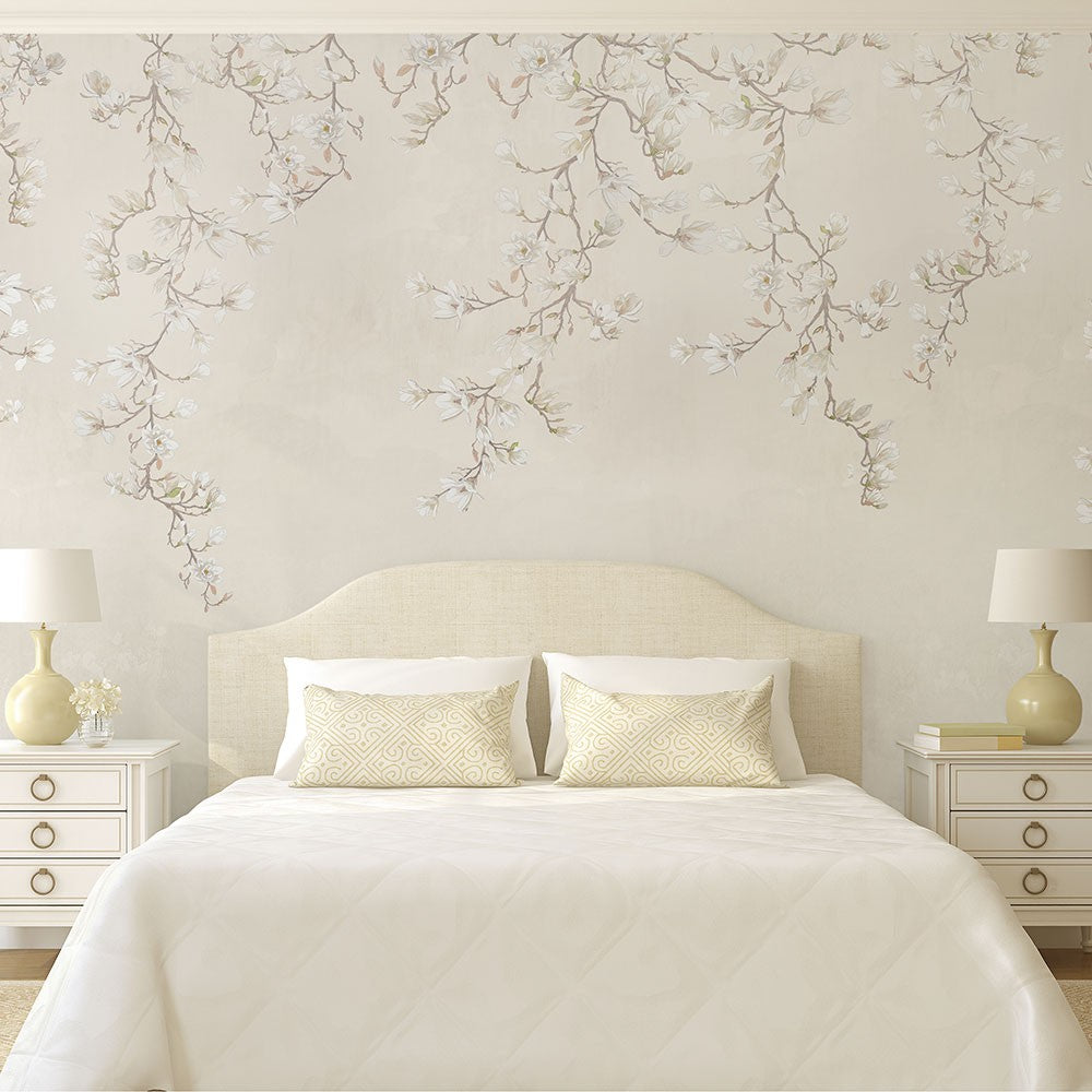 papel de pared ramas para dormitorio