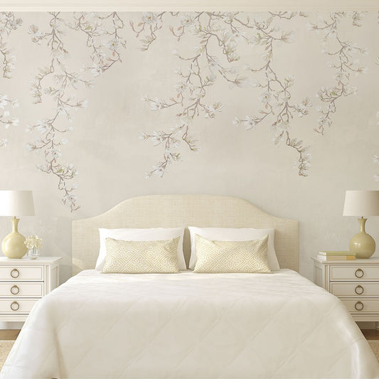 papel de pared ramas para dormitorio