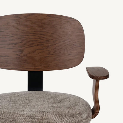 Silla de escritorio con reposabrazos