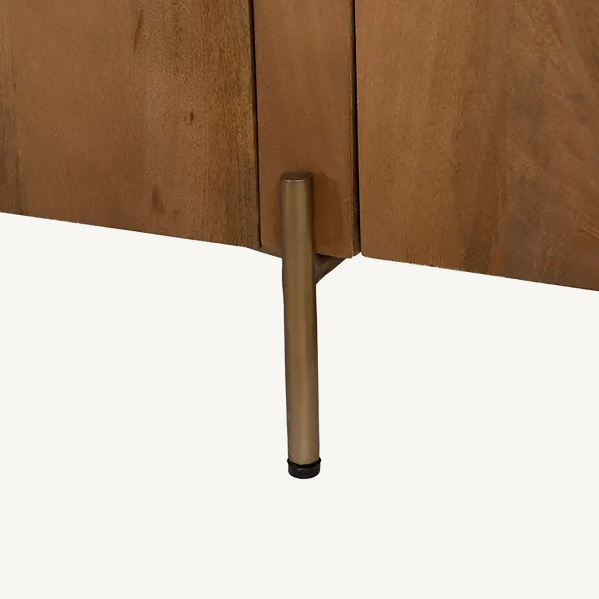 Mueble TV en madera y mármol