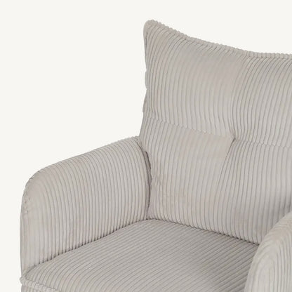 Silla de escritorio de pana poliéster 