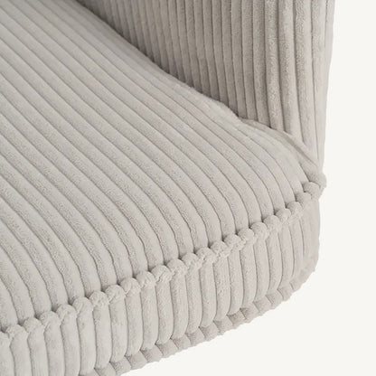 Silla de escritorio de pana poliéster 