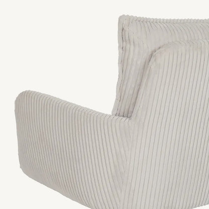 Silla de escritorio de pana poliéster 