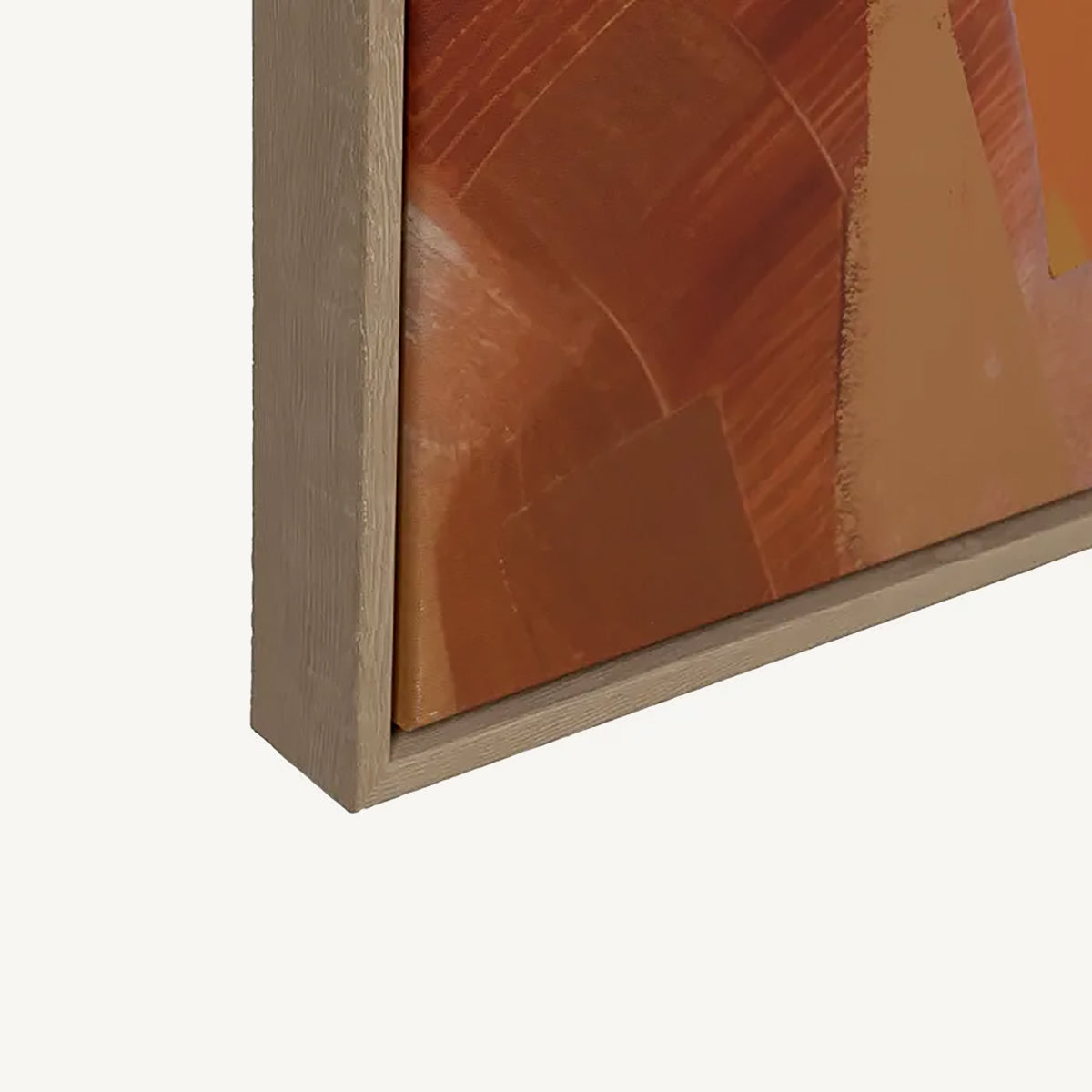 Lienzo pintado a mano contemporáneo con figura femenina