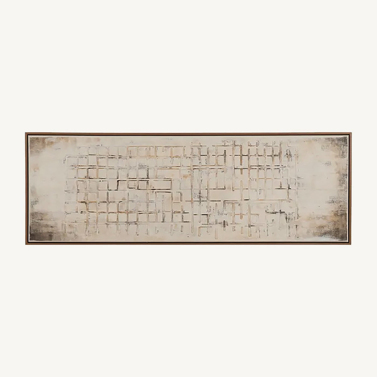 Lienzo abastracto apaisado claro