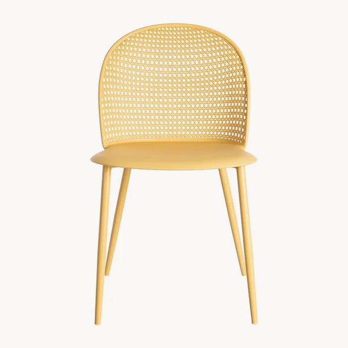 Asiento Exterior Amarilla para balcón o, terraza o bares