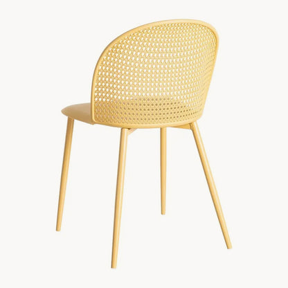 Silla Exterior Amarilla para balcón o, terraza o bares