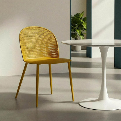 Silla Exterior Amarilla para balcón o, terraza o bares