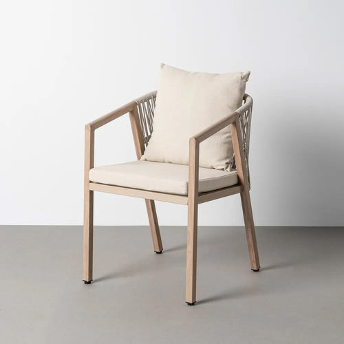 Butaca de exterior imitación madera