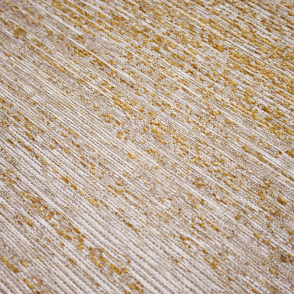 Alfombra Adore en amarillo-ocre y beige y tonalidades de marrón