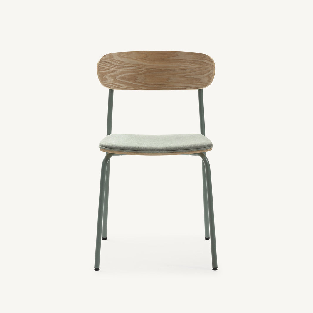 Silla cocina de estilo vintage Adriana aguamarina