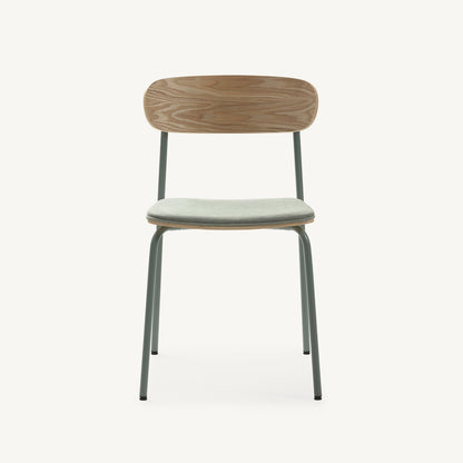 Silla cocina de estilo vintage Adriana aguamarina