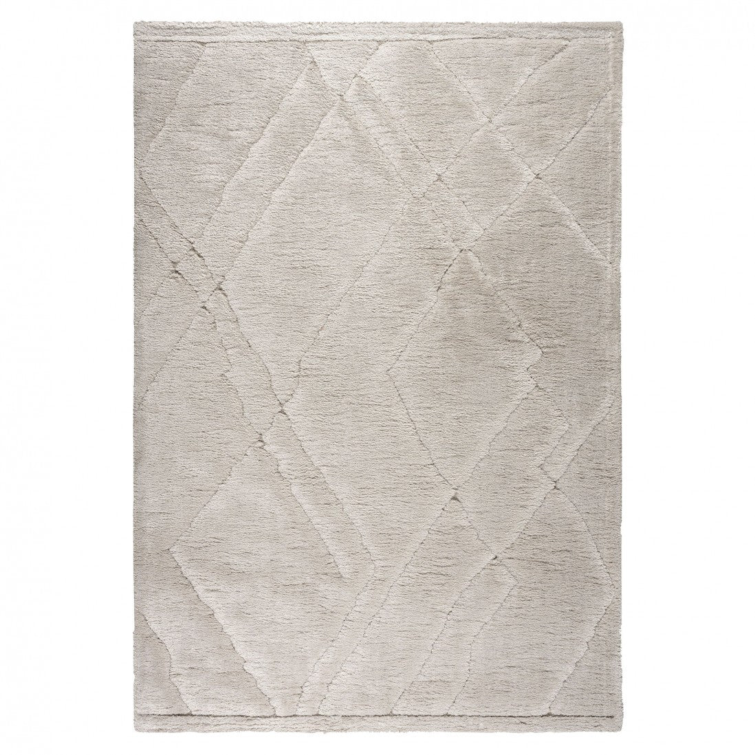 Alfombra Fez beige rayada 